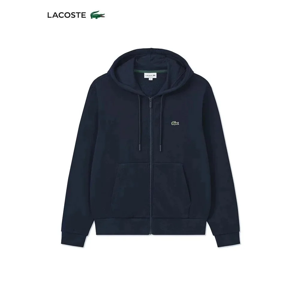 Lacoste Lacoste Navy Zip-Up Hoodie Navy - 1