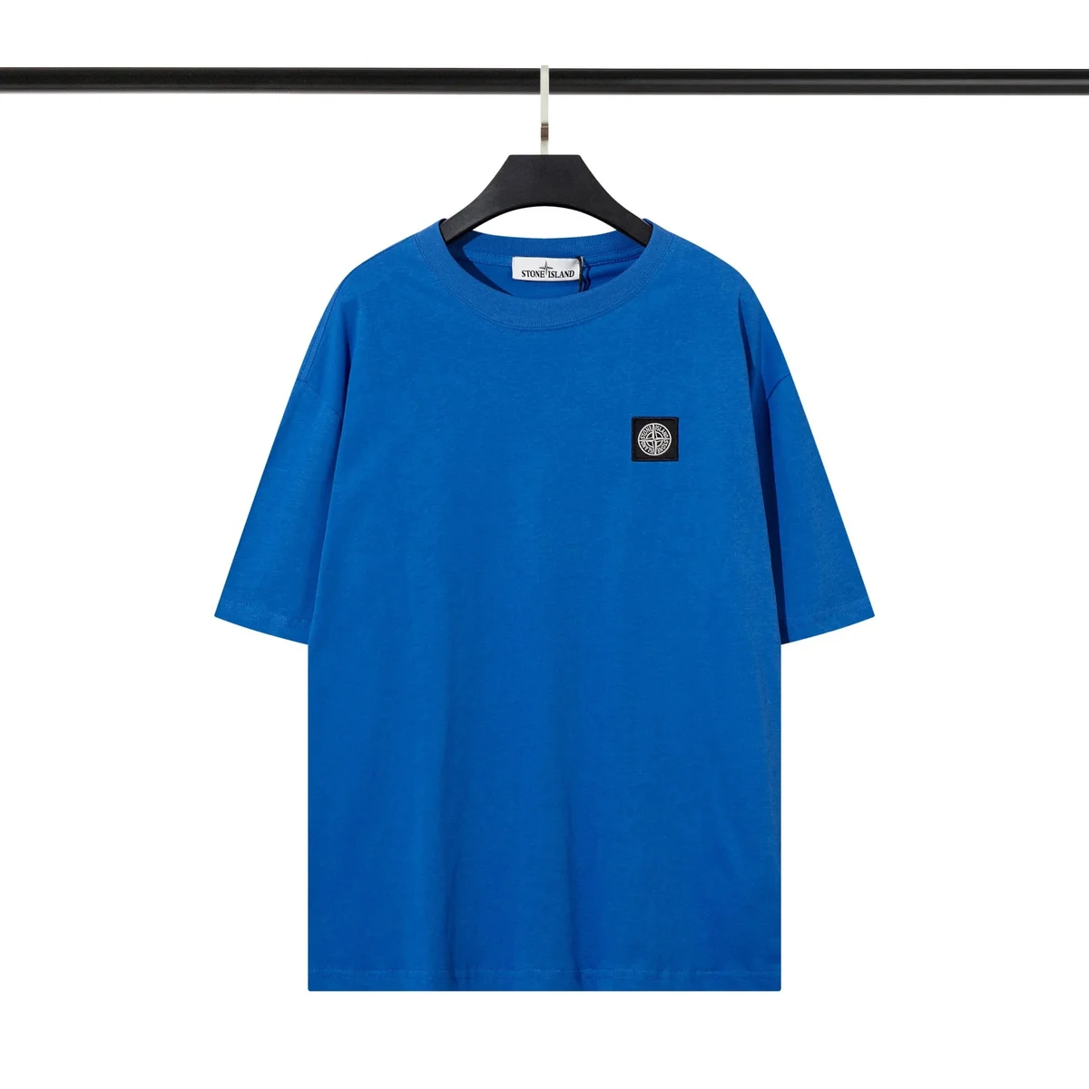 Stone Island Stone Island Blue Oversized T-Shirt Blue
