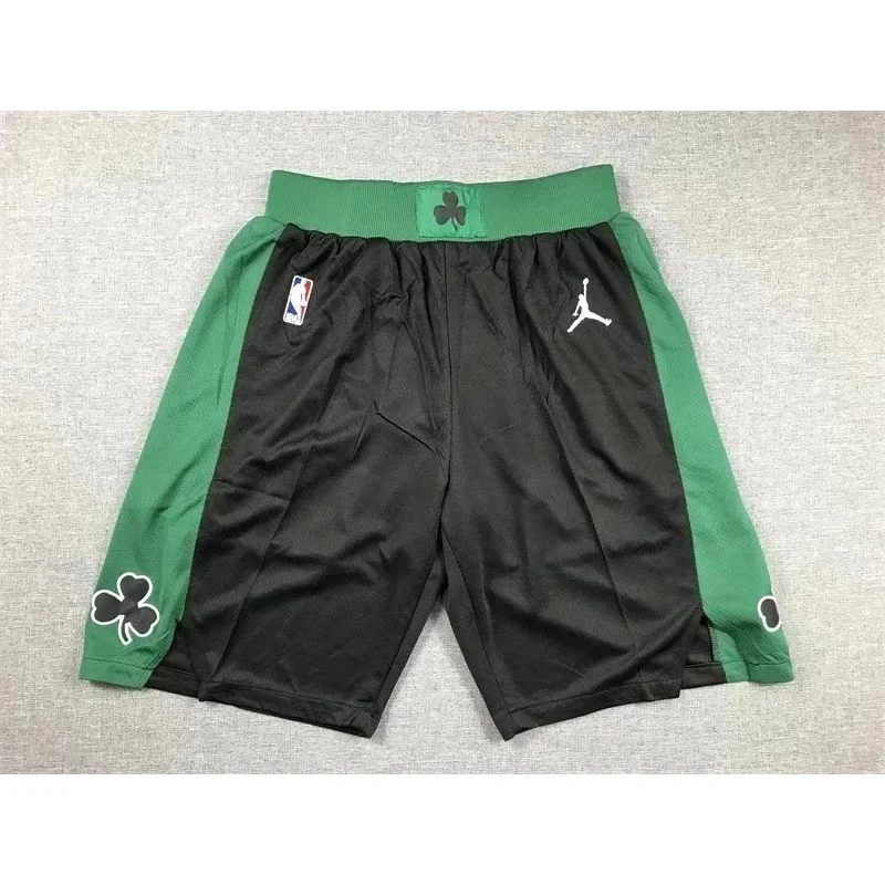Jordan Nike Air Jordan Celtics Black/Green Basketball Shorts Black - 1