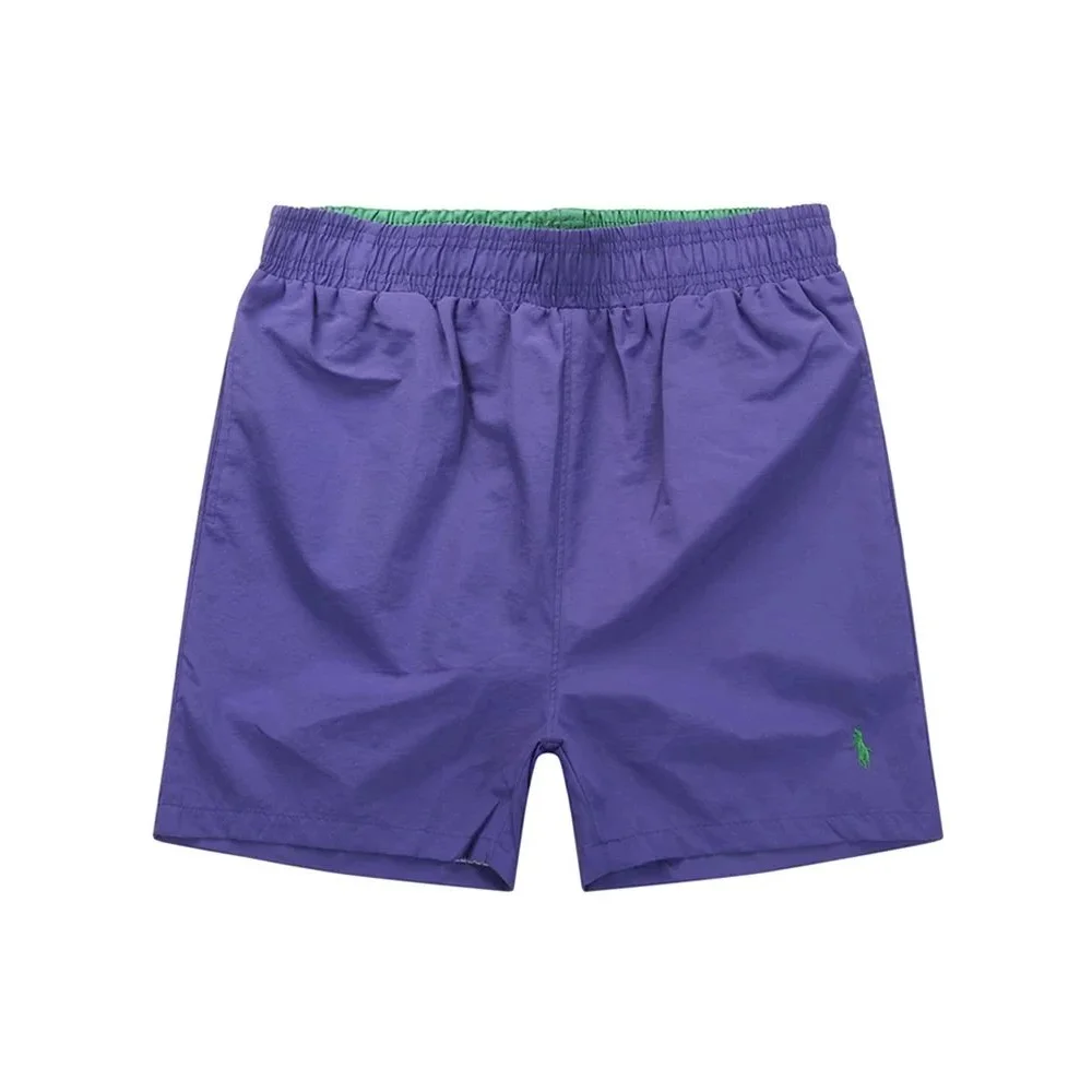 Polo Ralph Lauren Polo Ralph Lauren Purple Shorts with Green Pony Logo Purple - 1