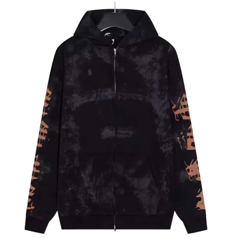 A Bathing Ape A Bathing Ape BAPE STA Black & Orange Hoodie Black - 1