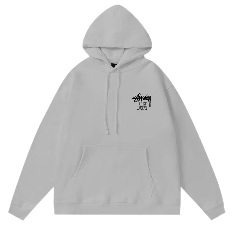 Stussy Stussy Built Tough Grey Hoodie Grey - 1