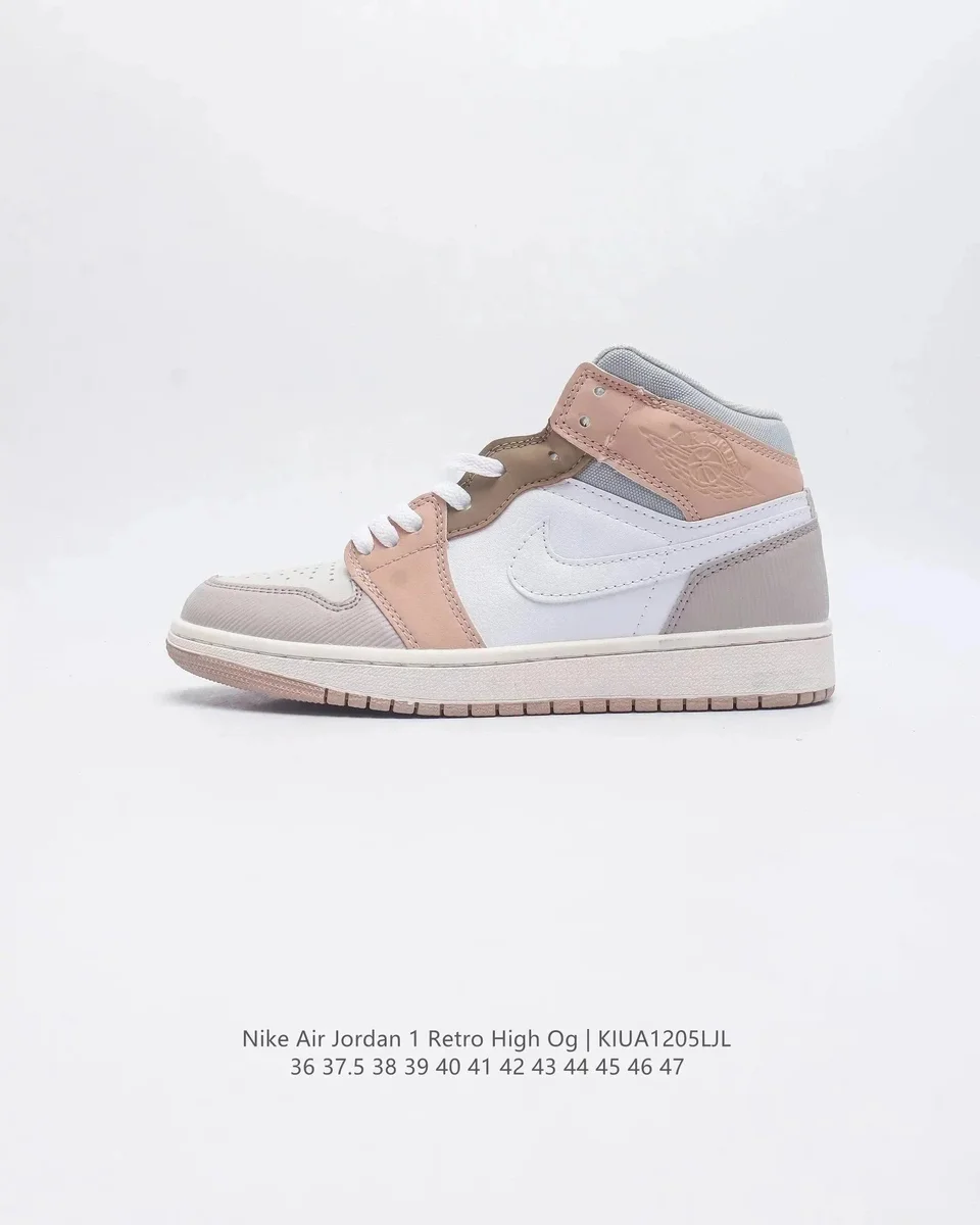 Jordan Nike Air Jordan 1 Retro High Og | Sail/Pink Dust/White Pink - 1