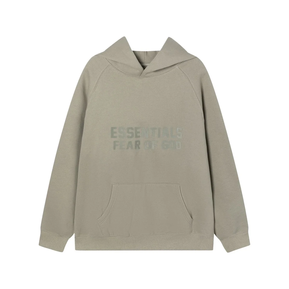 Fear of God Fear of God Essentials Olive Hoodie Multicolor - 1