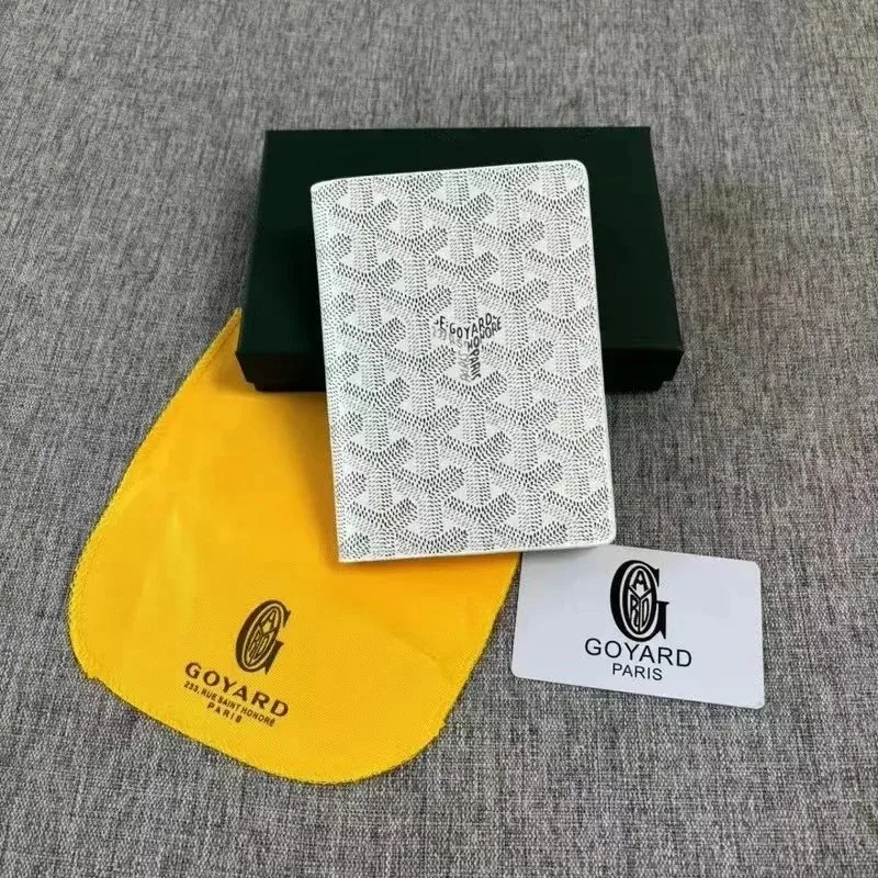 Goyard Goyard Saint Louis White Leather Wallet White - 1