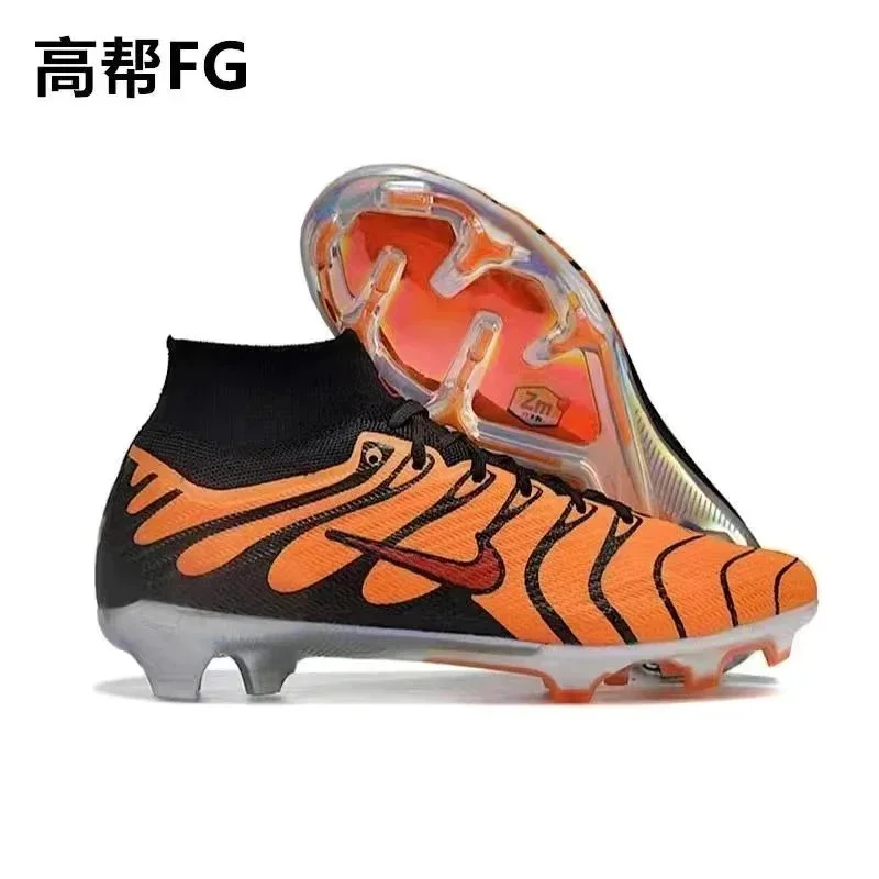 Nike Nike Mercurial High-Help FG Soccer Cleats Orange/Black Orange - 1