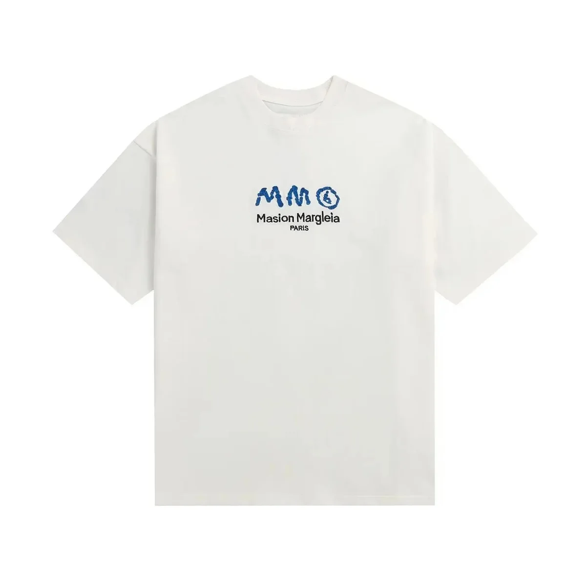 Maison Margiela Maison Margiela White MM6 Logo T-Shirt White - 1