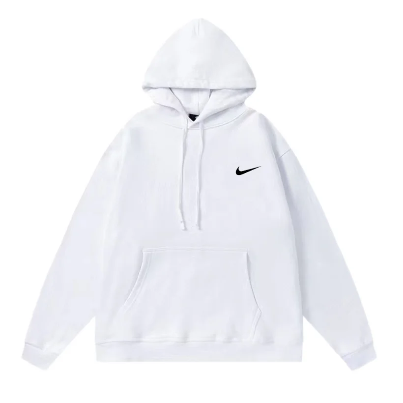 Nike Nike White Swoosh Hoodie White - 1