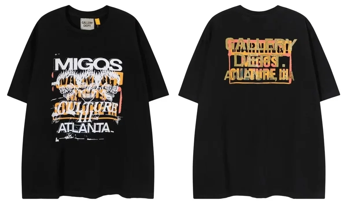 Gallery Dept. Gallery Dept. Migos Culture III Atlanta T-Shirt Black - 1