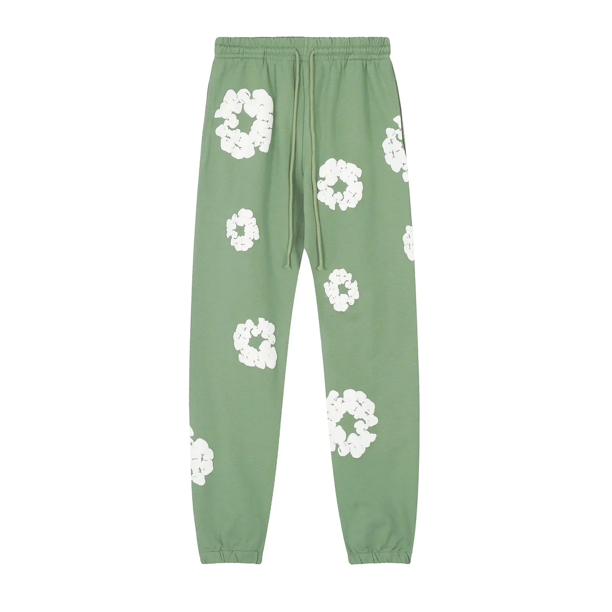 Fear of God Green Cloud Print Sweatpants Green - 1
