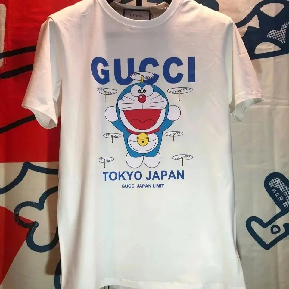 Gucci Gucci Tokyo Japan Doraemon T-Shirt White White - 1