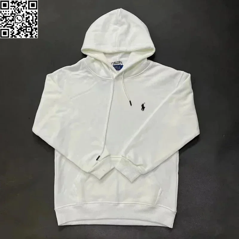 Polo Ralph Lauren Polo Ralph Lauren White Pony Hoodie White - 1