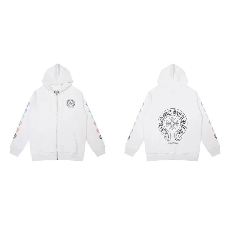 Chrome Hearts Chrome Hearts White Floral Hoodie White - 1