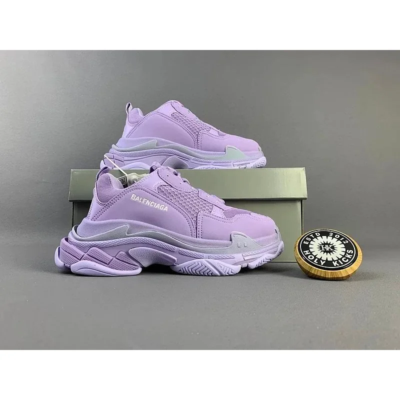 Balenciaga Balenciaga Triple S Lilac Sneakers Purple - 1