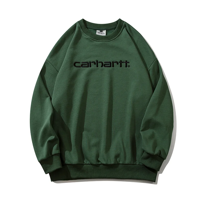 Carhartt Carhartt Green Embroidered Crewneck Sweatshirt Green - 1