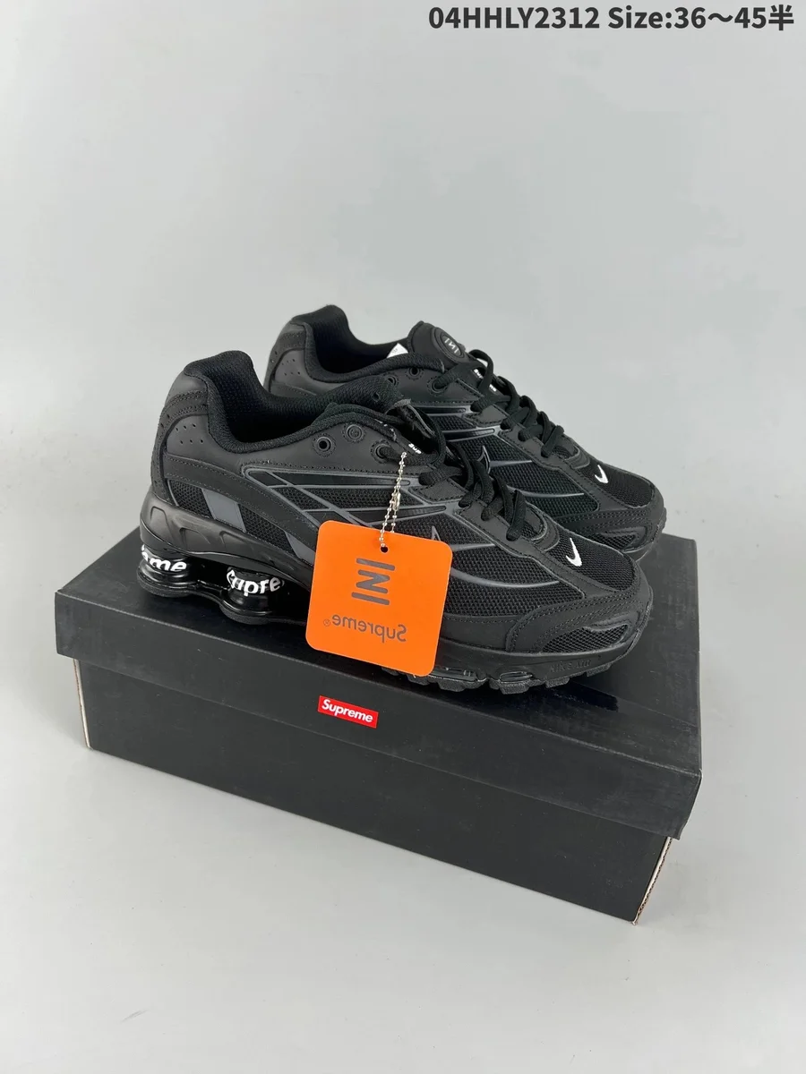 Nike Nike Shox R4 Black Sneakers Black - 1