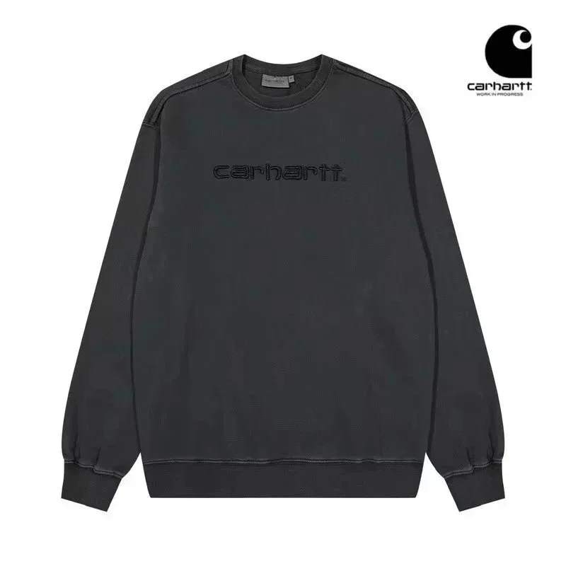 Carhartt Carhartt Washed Crewneck Sweatshirt Grey - 1