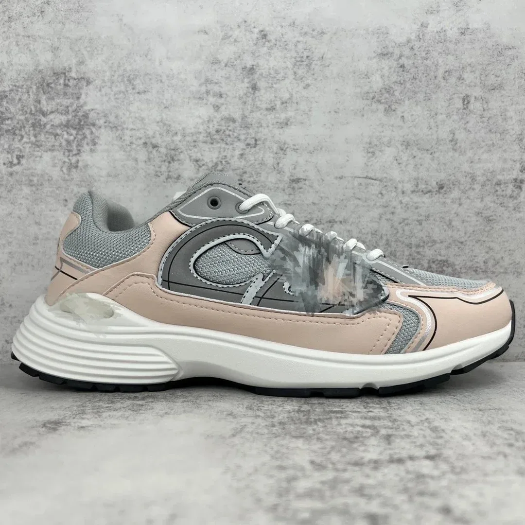 Dior Unisex Pastel Gradient Sneakers Pink - 1