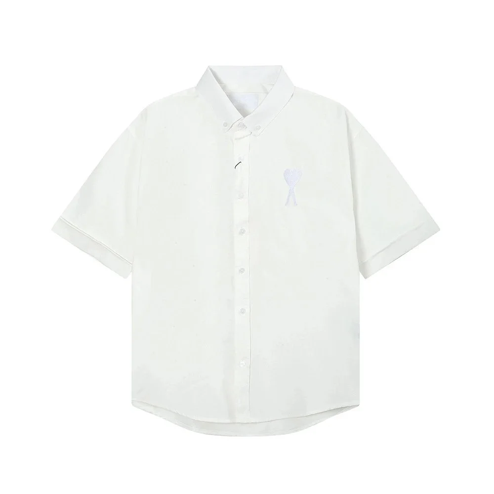 Acne Studios Acne Studios Face White Button-Up Shirt White - 1
