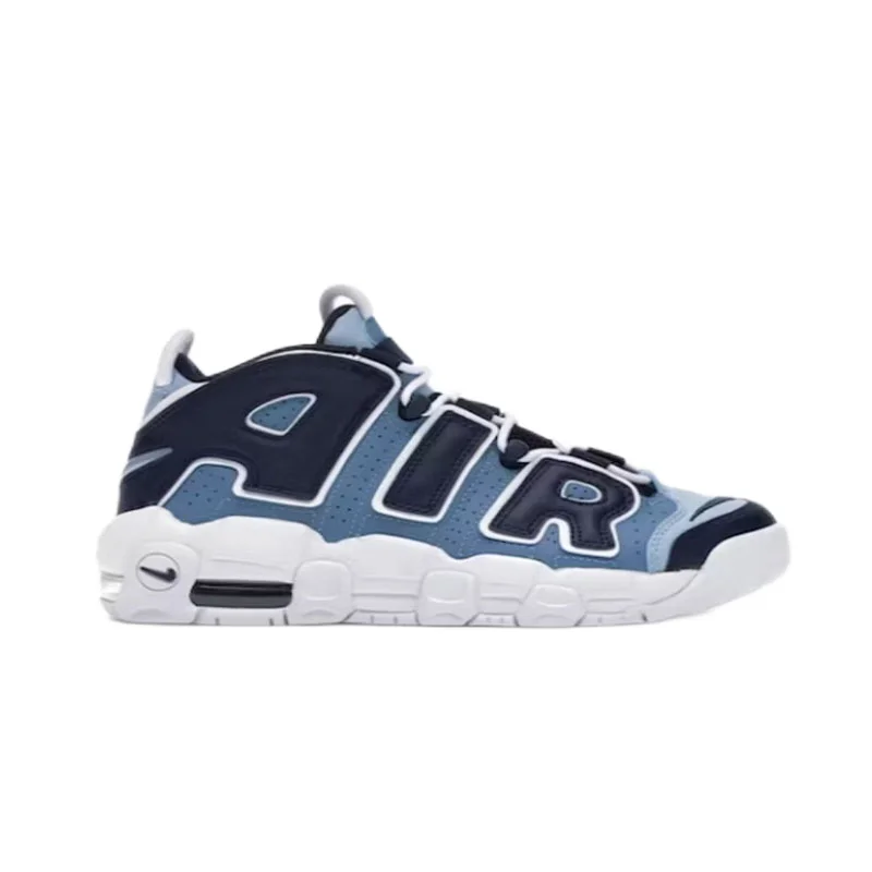 Nike Nike Air More Uptempo '87 Blue & White Sneakers Blue - 1