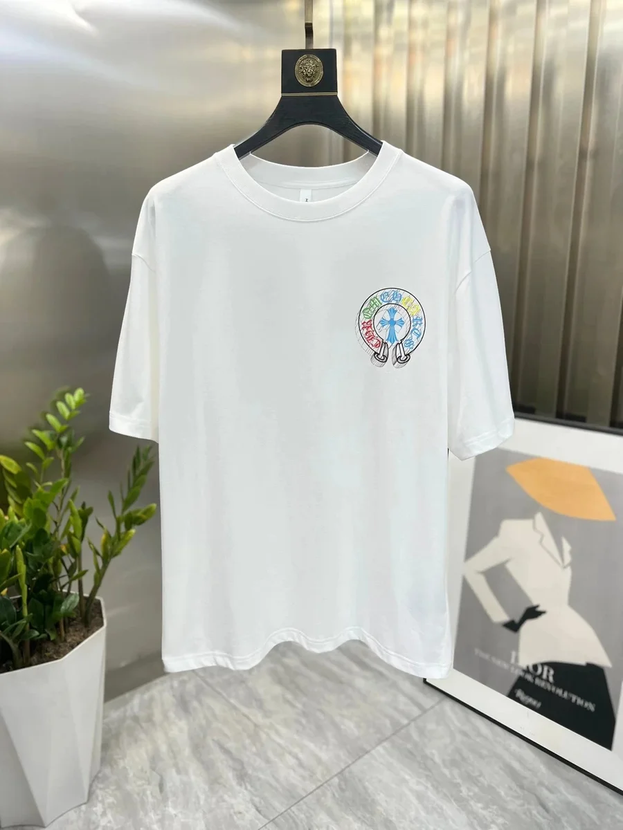 Chrome Hearts Chrome Hearts White Cross Print T-Shirt White - 1