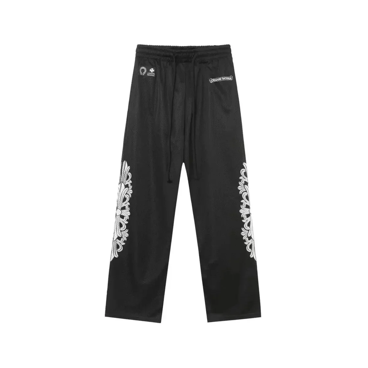 Chrome Hearts Chrome Hearts Black Embroidered Track Pants Black - 1