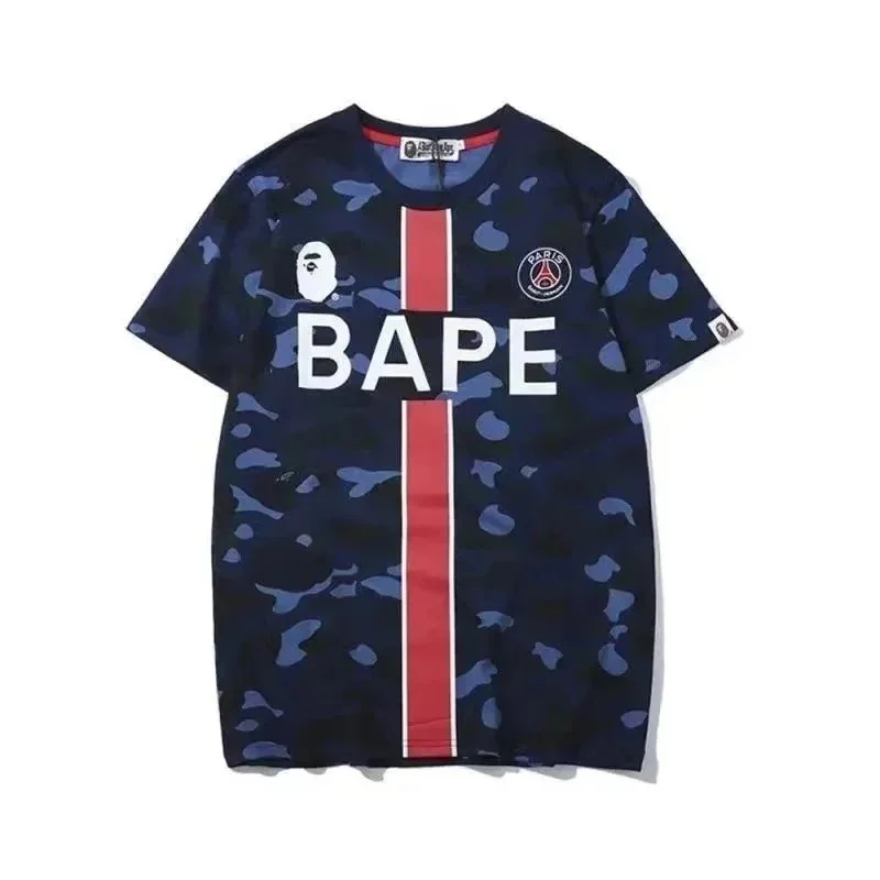 A Bathing Ape A Bathing Ape BAPE STA Camo T-Shirt Navy - 1