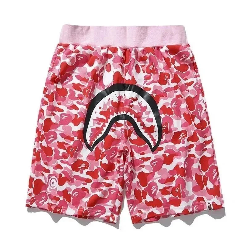 A Bathing Ape A Bathing Ape BAPE STA Pink Camo Shorts Pink - 1