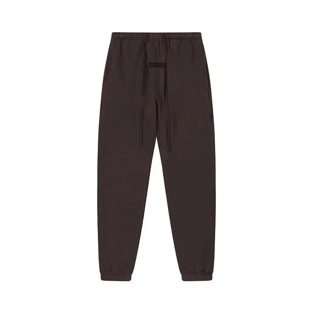 Fear of God Fear of God Essentials Dark Brown Sweatpants Brown - 1