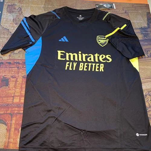 Adidas Adidas Arsenal Away Jersey Black Yellow Black - 1