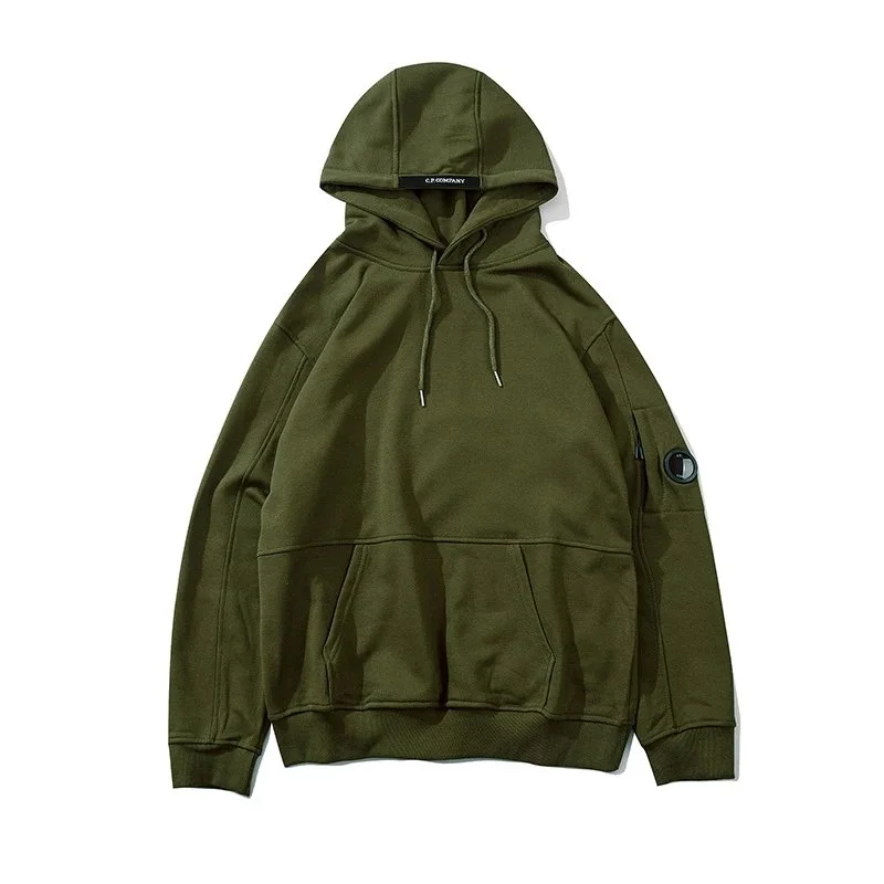 CP Company CP Company Goggle Olive Hoodie Sweatshirt Multicolor - 1