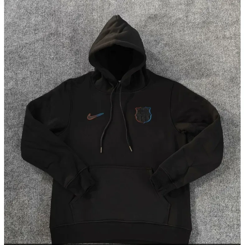 Nike Nike FC Barcelona Black Hoodie Black - 1