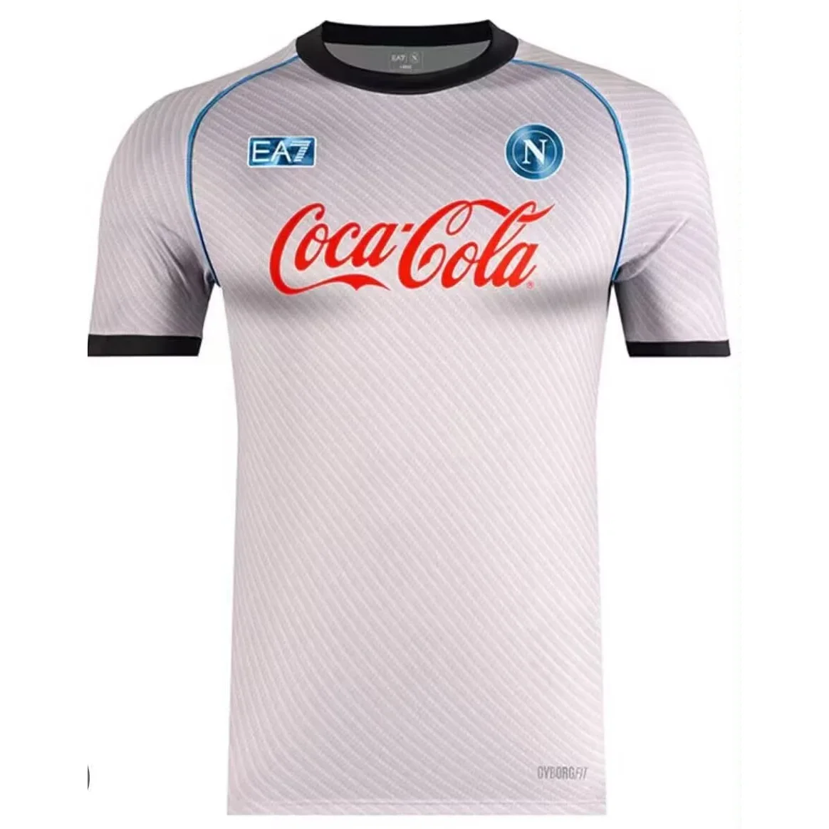Armani EA7 Napoli Football Jersey Grey Grey - 1