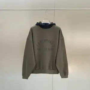 Fear of God Fear of God Essentials Olive Hoodie Multicolor - 1