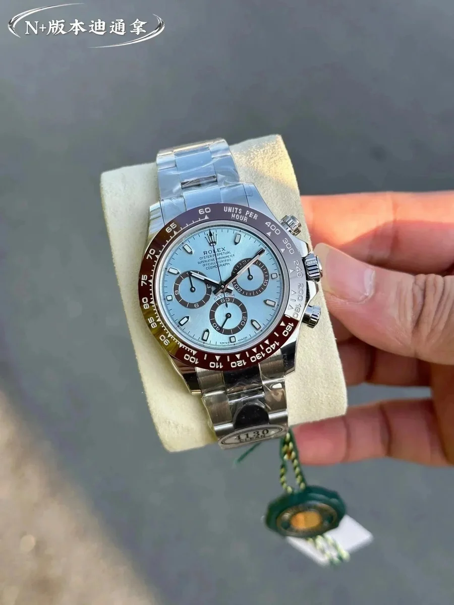 Rolex Rolex Daytona Blue Dial Stainless Steel Watch Blue - 1