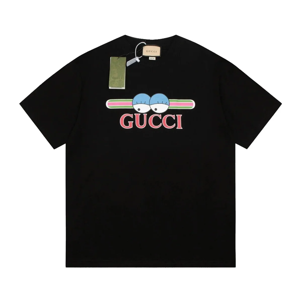 Gucci Gucci Black Eye Print T-Shirt Black - 1