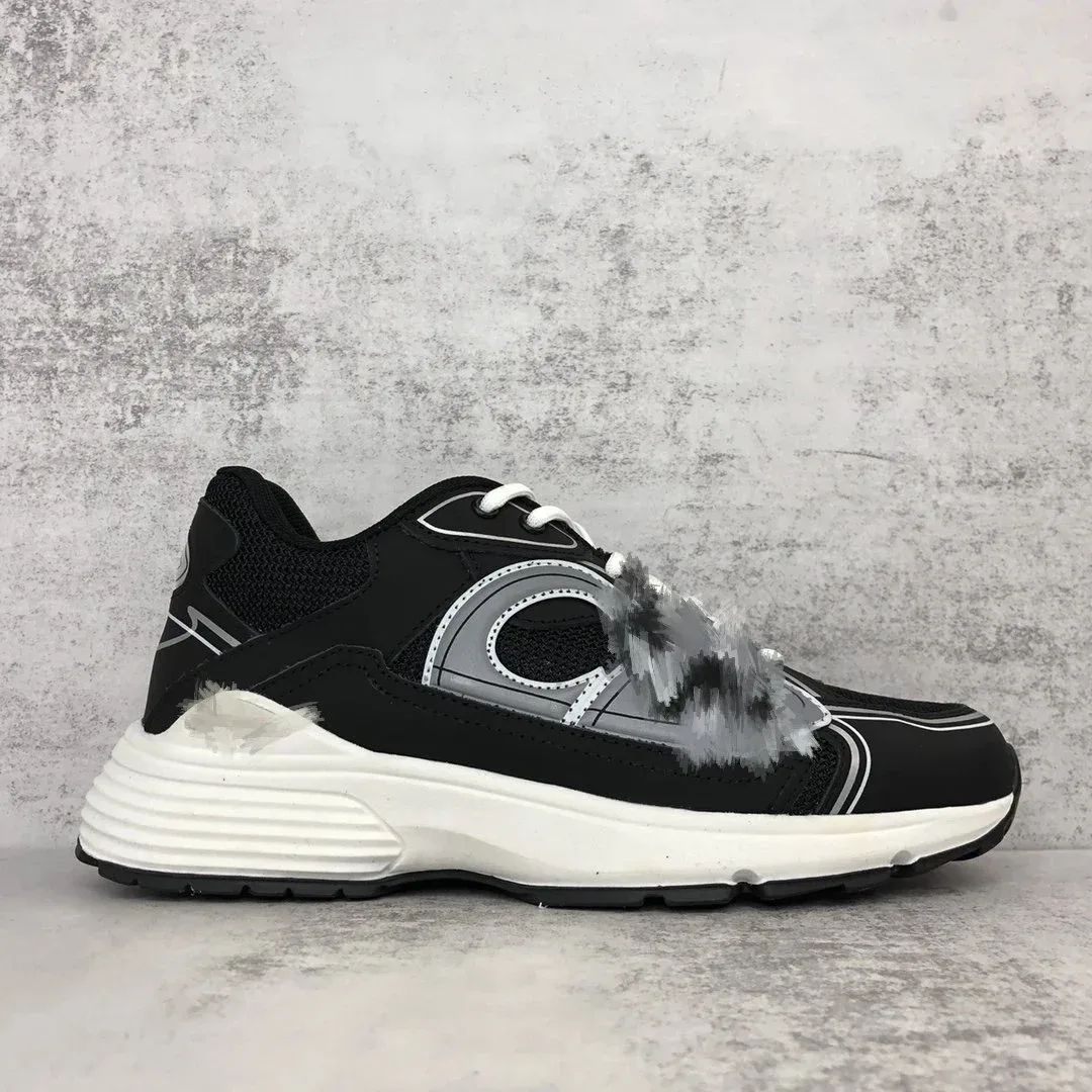 Balenciaga Balenciaga Triple S Black & White Sneakers Black - 1