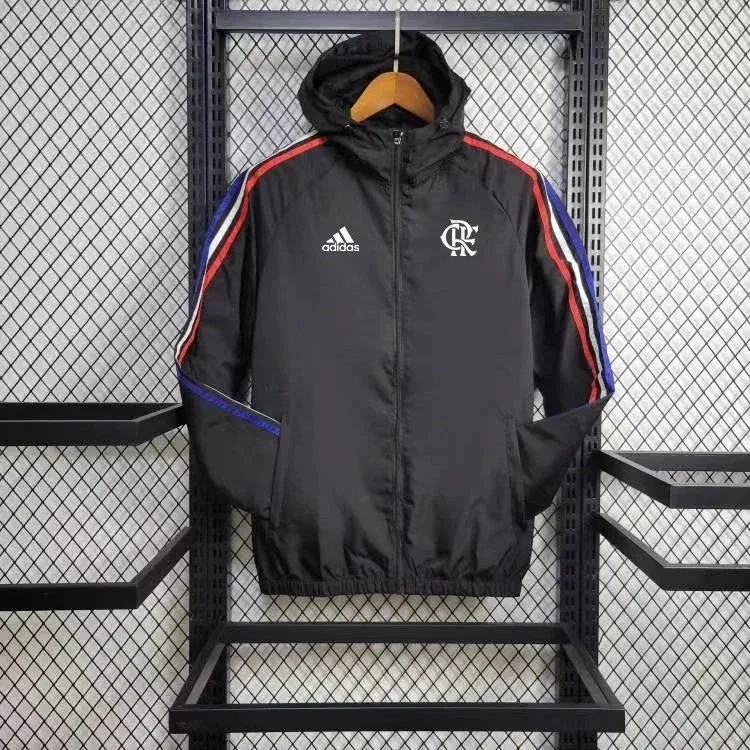 Adidas Adidas Flamengo Jacket Black Hooded Black - 1