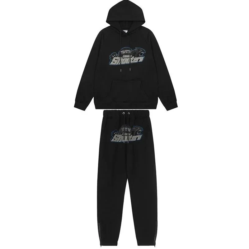 Trapstar Trapstar Shooters Black Hoodie & Pants Set Black - 1