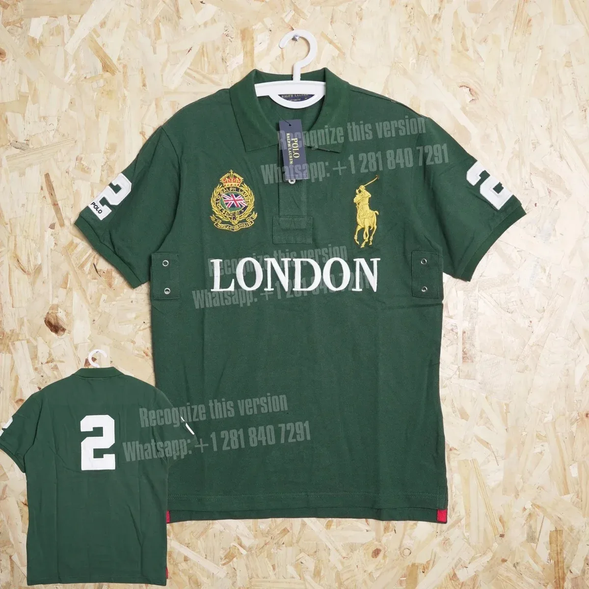 Polo Ralph Lauren Polo Ralph Lauren Big Pony London Green Polo Shirt Green - 1