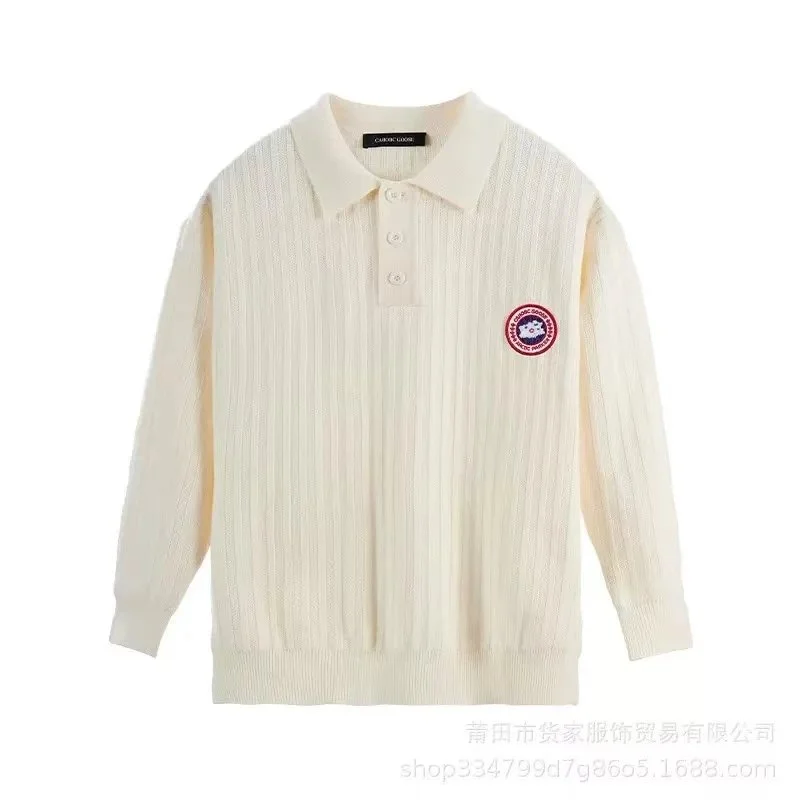 Canada Goose Canada Goose Chilliwack Polo Sweater Cream Cream - 1