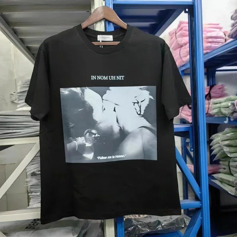 Other Black 'IN NOM UH NIT' Graphic T-Shirt Black - 1