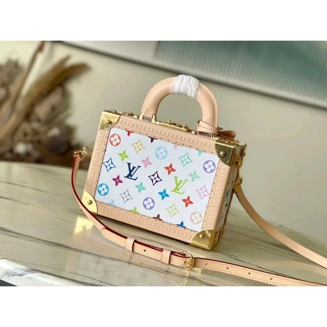 Louis Vuitton Louis Vuitton Neverfull Multicolor Monogram Tote Bag White