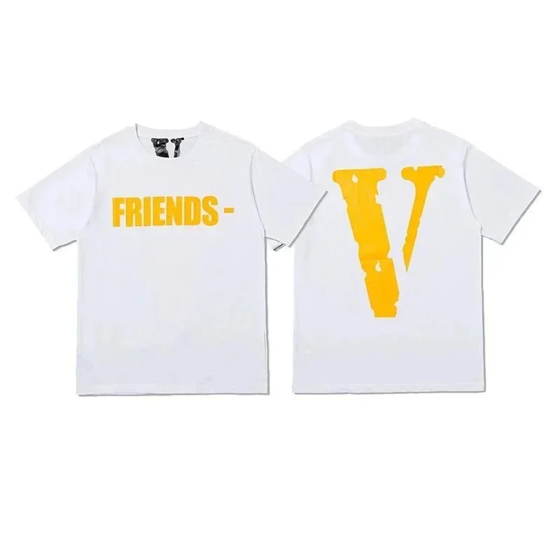 VLONE VLONE Friends V White T-Shirt White - 1