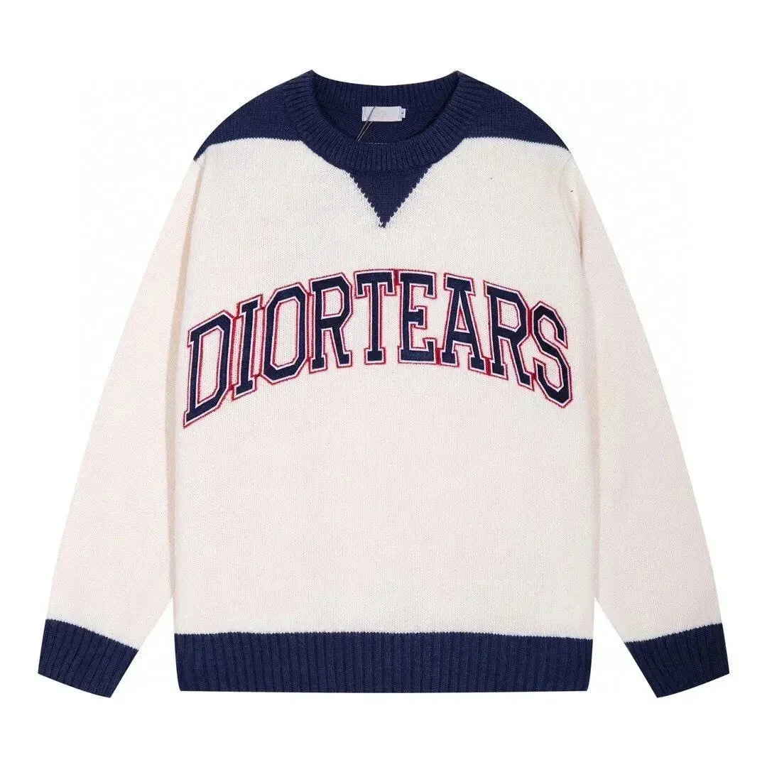 Dior Dior DIORTEARS Sweater White/Navy White - 1