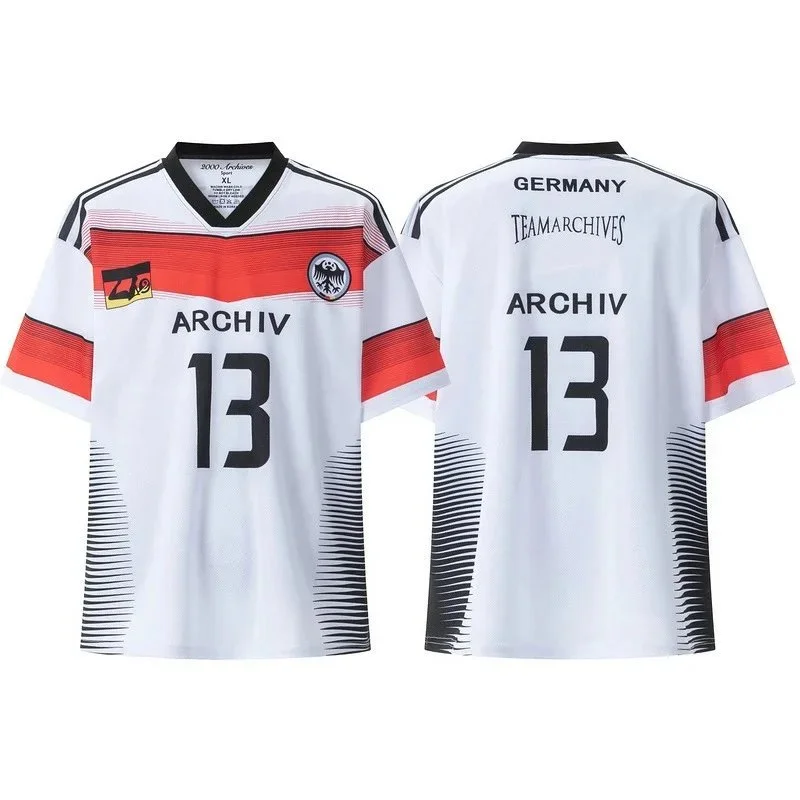 Other Germany Team Archives Jersey Archiv 13 Soccer Shirt White - 1