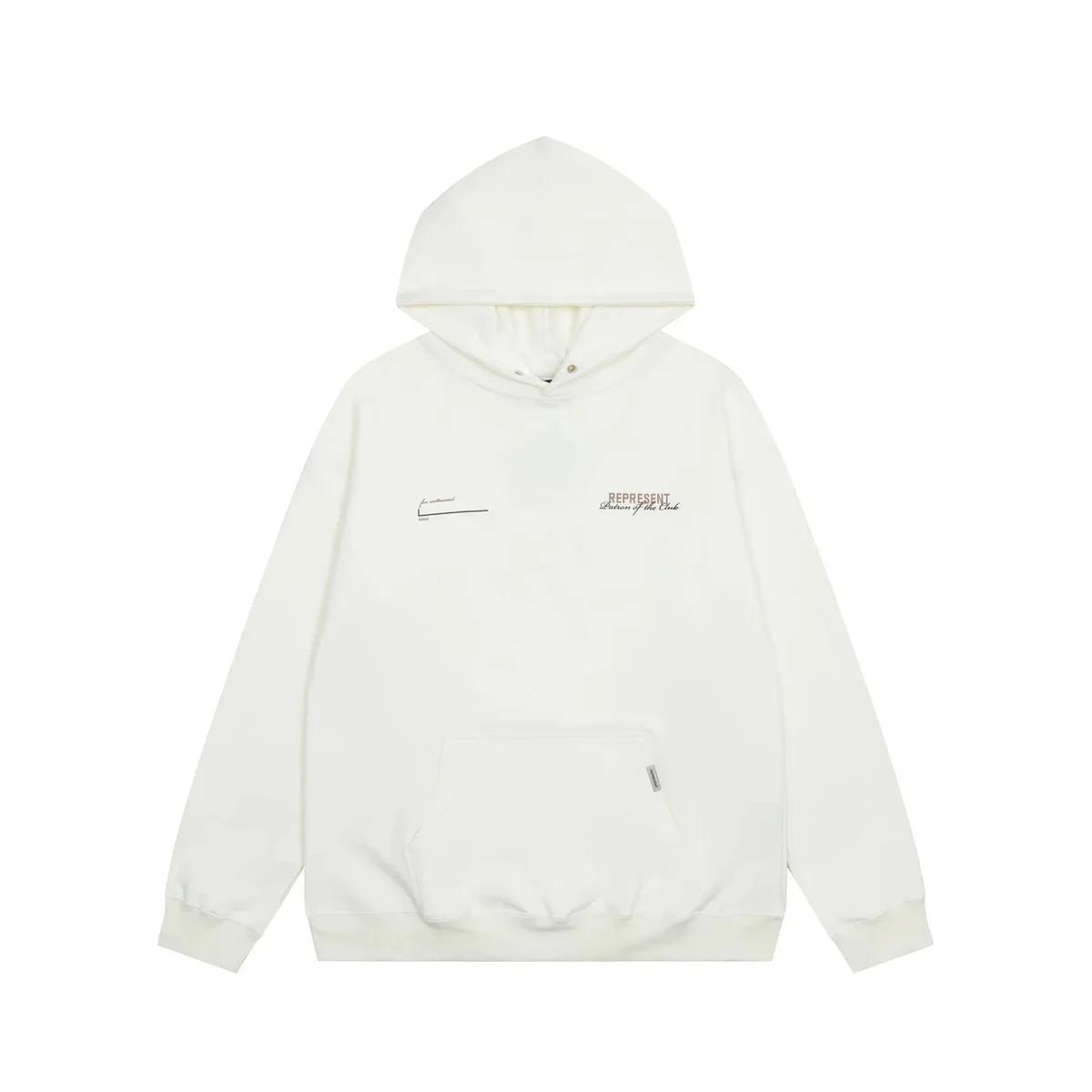 Represent Represent Owners Club White Hoodie White - 1