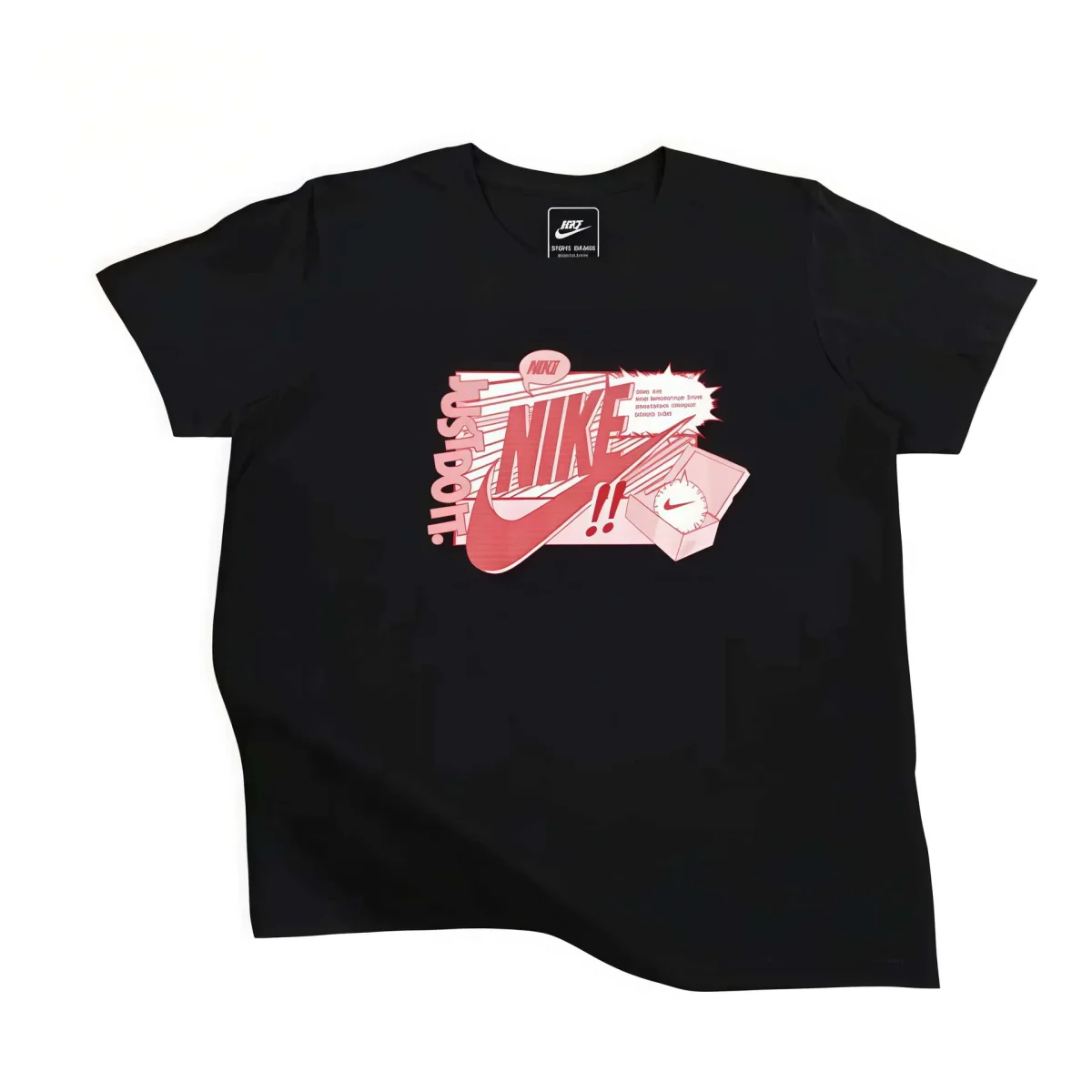 Nike Nike Black Just Do It T-Shirt Black - 1