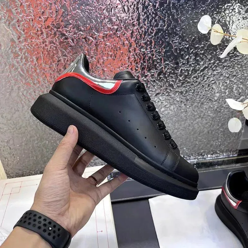 Alexander McQueen Alexander McQueen Oversized Sneakers Black/Red Black - 1