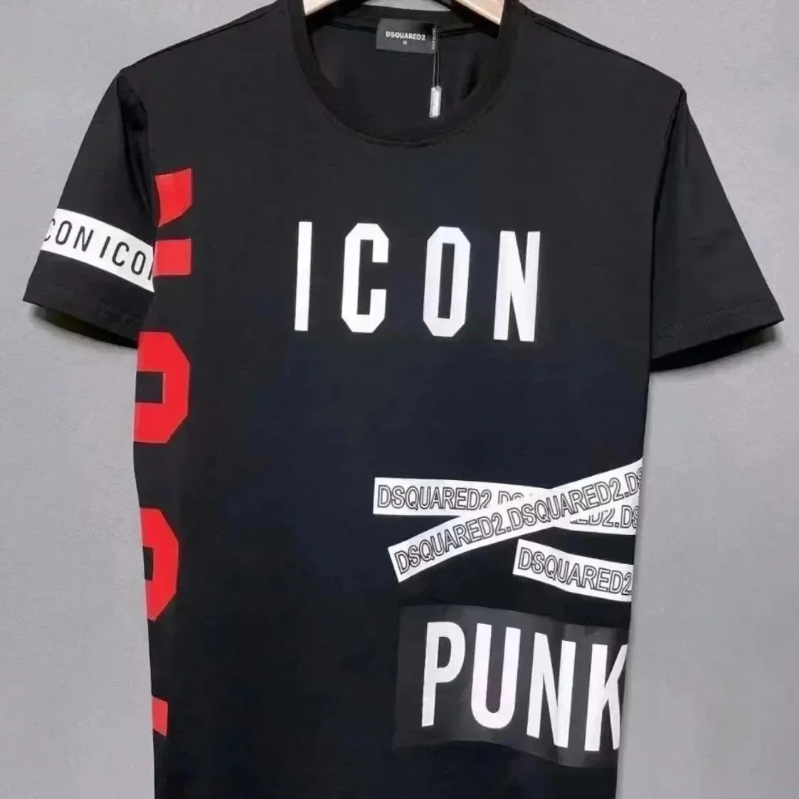 DSQUARED2 DSQUARED2 Icon Punk Black T-Shirt Black - 1